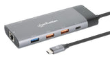 Manhattan 130714 Laptop Alámbrico USB 3.2 Gen 2 (3.1 Gen 2) Type-C 3 2