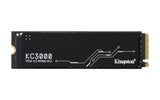 Kingston Technology 4096G KC3000 M.2 2280 NVMe SSD unidades internas de estado sólido 4 GB M.2 PCI Express 4.0 Si