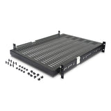 StarTech.com Estante Bandeja Deslizante Perforada Telescópica para Armario Rack de Profundidad Ajustable - 2U 22.7kg Acc