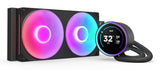 NZXT Kraken Elite 280 RGB Procesador Refrigerador de líquidos todo en uno 14 cm Negro 1 pieza(s)