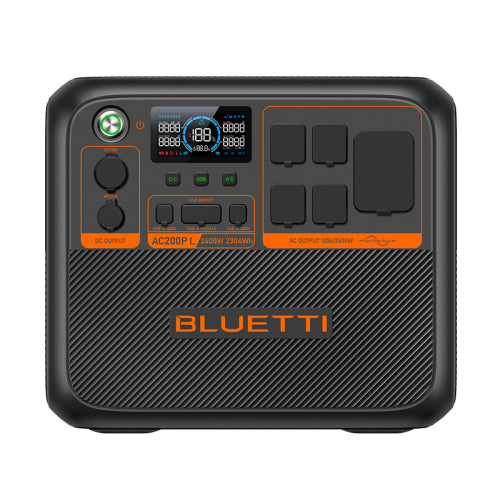 Bluetti AC200P L estación de energía portátil 13 Fosfato de hierro-litio (LiFePo4) 45000 mAh 2400 W 