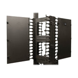 Tripp Lite SRCABLEVRT12 Sujetador de Cable Vertical de Alta Capacidad, 30.48 cm [12"] - Ducto de peine doble con tapa