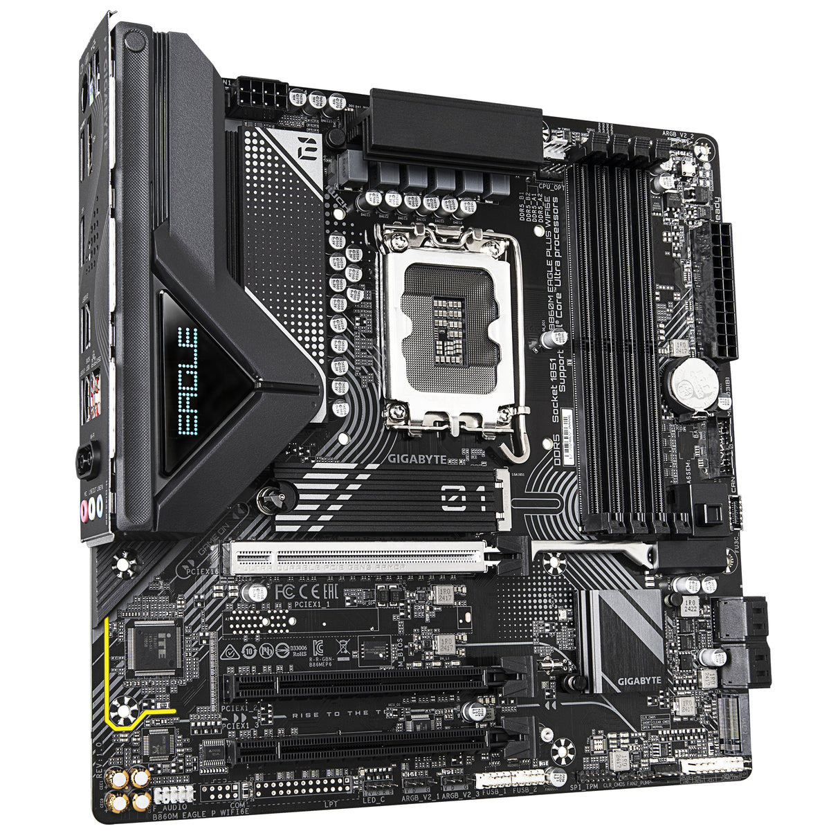 GIGABYTE B860M EAGLE PLUS WIFI6E placas base Intel LGA 1851 (Socket V1) LGA 1851 DDR5-SDRAM