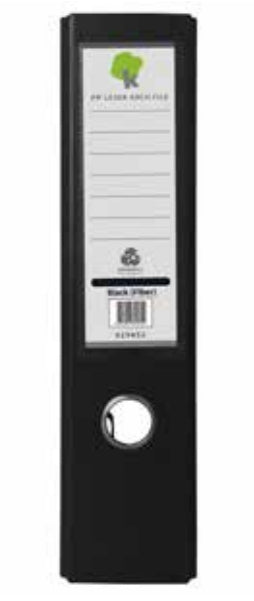 Techmakro KITCARP25NF carpeta de cartón Carta Blanco, Anillo D, Almacenamiento, Cloruro de polivinilo (PVC)