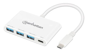 Manhattan 168434 hubs de interfaz USB 3.2 Gen 1 (3.1 Gen 1) Type-C 3 1 4