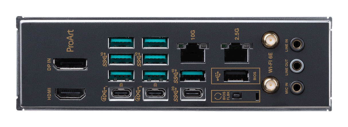 ASUS ProArt X670E-CREATOR WIFI placas base AMD Zócalo AM5 DDR5-SDRAM 4