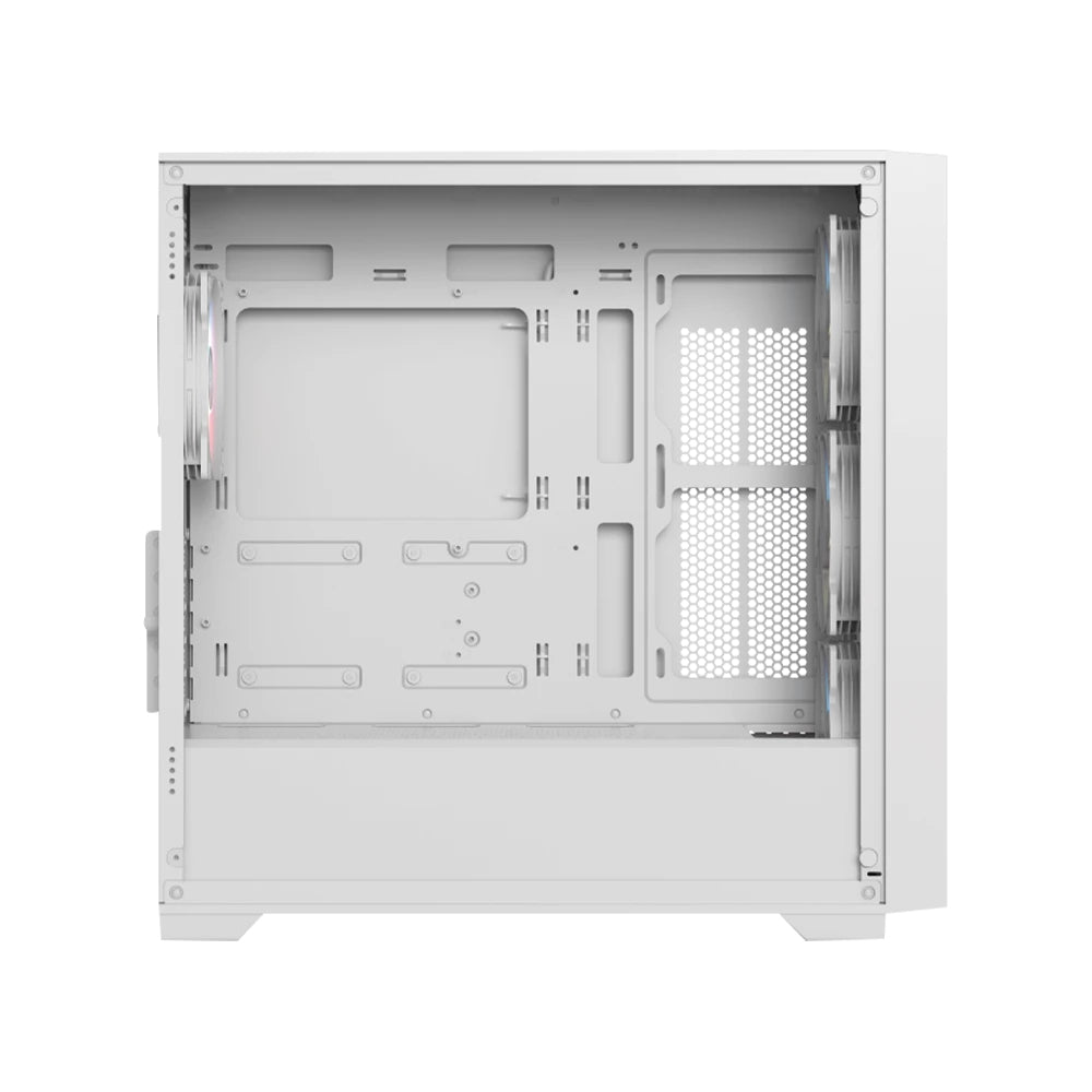 Balam Rush Carbono Twin Mate 8000 Midi Tower Blanco, Micro ATX, Mini-ITX, Metal