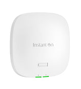 HPE Networking Instant On AP21 (RW) Dual Radio 2x2 Wi-Fi 6 Access Point, 2.4 GHz, 5 GHz, 1200 Mbit/s
