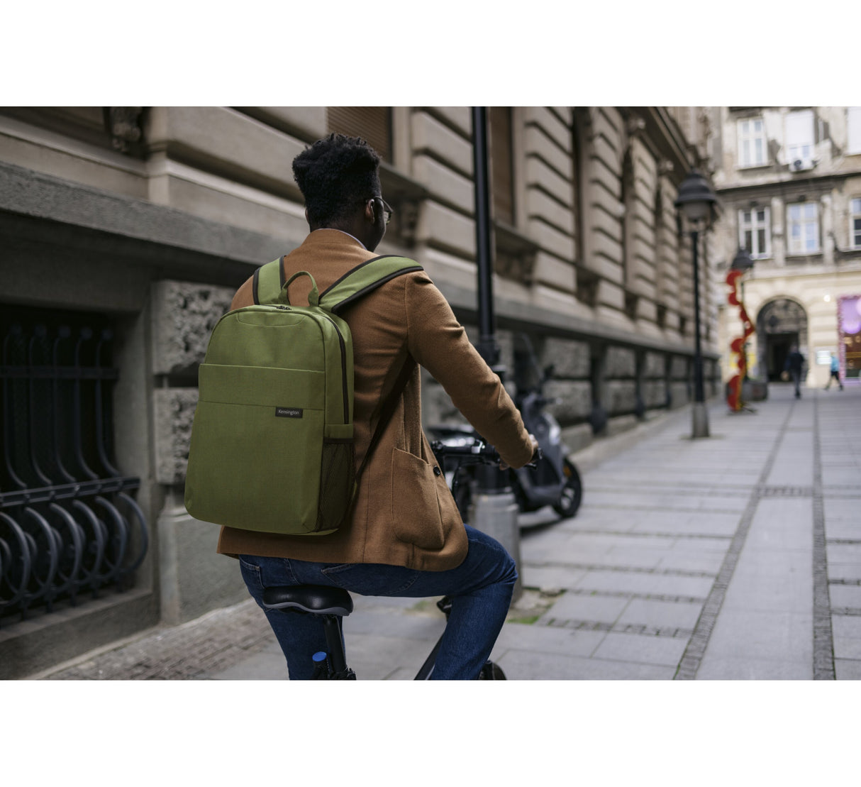 Kensington Simply Portable Lite Backpack 16” Laptop Monocromo 40,6 cm (16") Mochila Verde