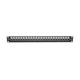 Tripp Lite N254-024-SH-6A Panel de Conexiones de Alimentación Cat6a, Ethernet RJ45, Blindado STP de 