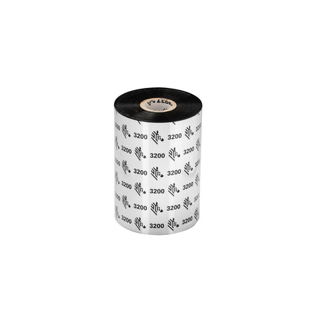 Zebra 3200 Wax/Resin Cinta Adhesiva 450 m 13,1 mm 6 pieza(s) Negro