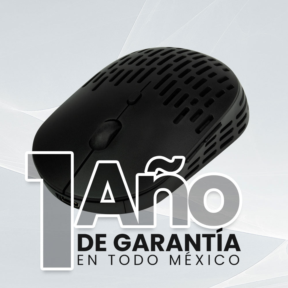 Vorago MO-208 ratón mano derecha RF Wireless + Bluetooth Óptico 2400 DPI