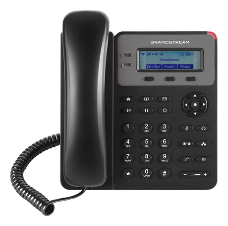 Grandstream Networks GXP1610 teléfono Teléfono DECT Negro, Altavoz, 500 entradas