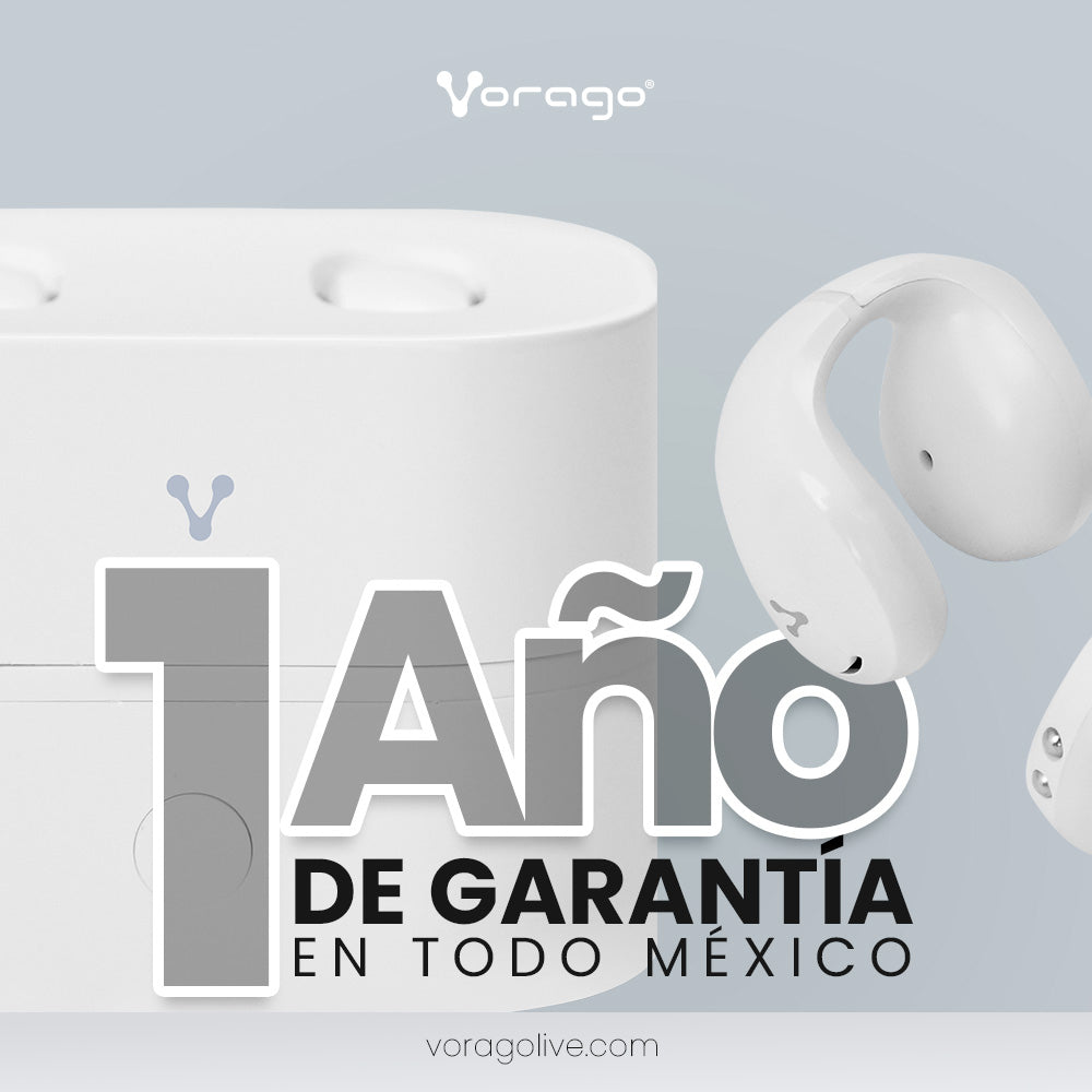 Vorago ESB-410 audífono y auriculare Auriculares Inalámbrico Intra auditivo Llamadas/Música USB Tipo C Bluetooth Blanco