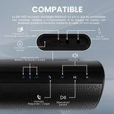 BOCINA VORAGO BLUETOOTH TWS 3.5MM MANOS LIBRES 3.5MM NEGRA BSP-600