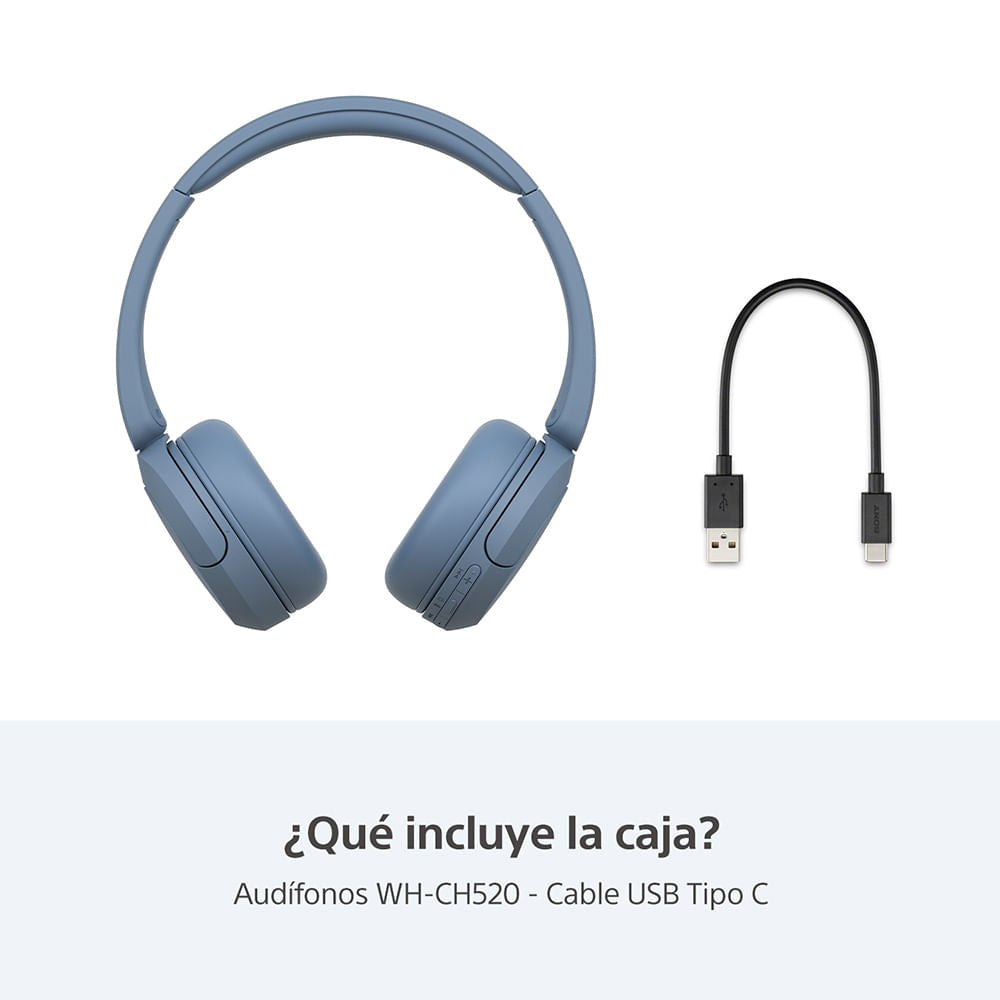 Sony WH-CH520 Auriculares Auriculares Diadema Llamadas/Música Binaural