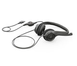 Logitech H390 Auriculares Auriculares Llamadas/Música Negro 2,4 m