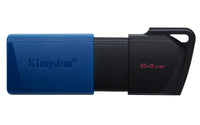 Kingston Technology 64GB USB3.2 Gen 1 DataTraveler Exodia M (Negro + Azul) Memoria Flash 64 GB USB tipo A 3.2 Gen 1 (3.1 Gen 1) Deslizar