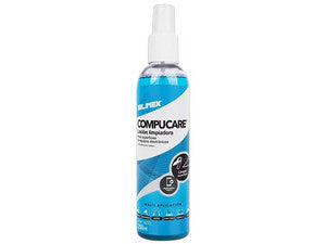 Loción limpiadora Silimex para equipos de cómputo, 250 ml, desinfectante.