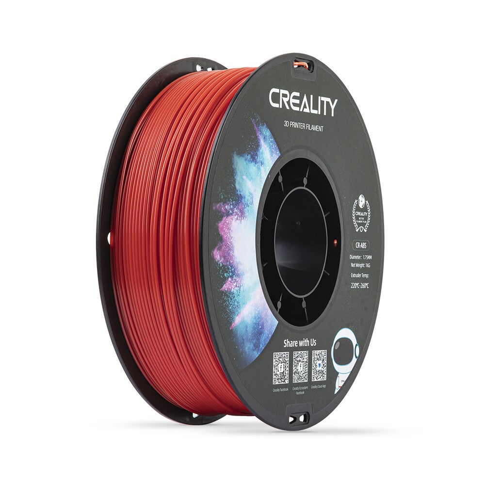 Filamento Creality Cr-Abs 1.75Mm 1Kg Color Rojo FullOffice.com