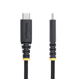 StarTech.com Cable de Carga USB-C de 2m - Cable Cargador USB Tipo C - PD EPR 240W 5A - Durable y Ultra Flexible - Cable