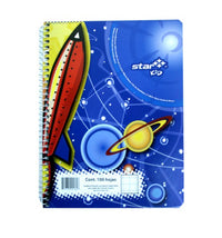 Cuaderno espiral forma francesa Estrella