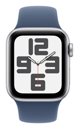 Apple Watch SE OLED 40 mm Digital 324 x 394 Pixeles Pantalla táctil Plata Wifi GPS (satélite)