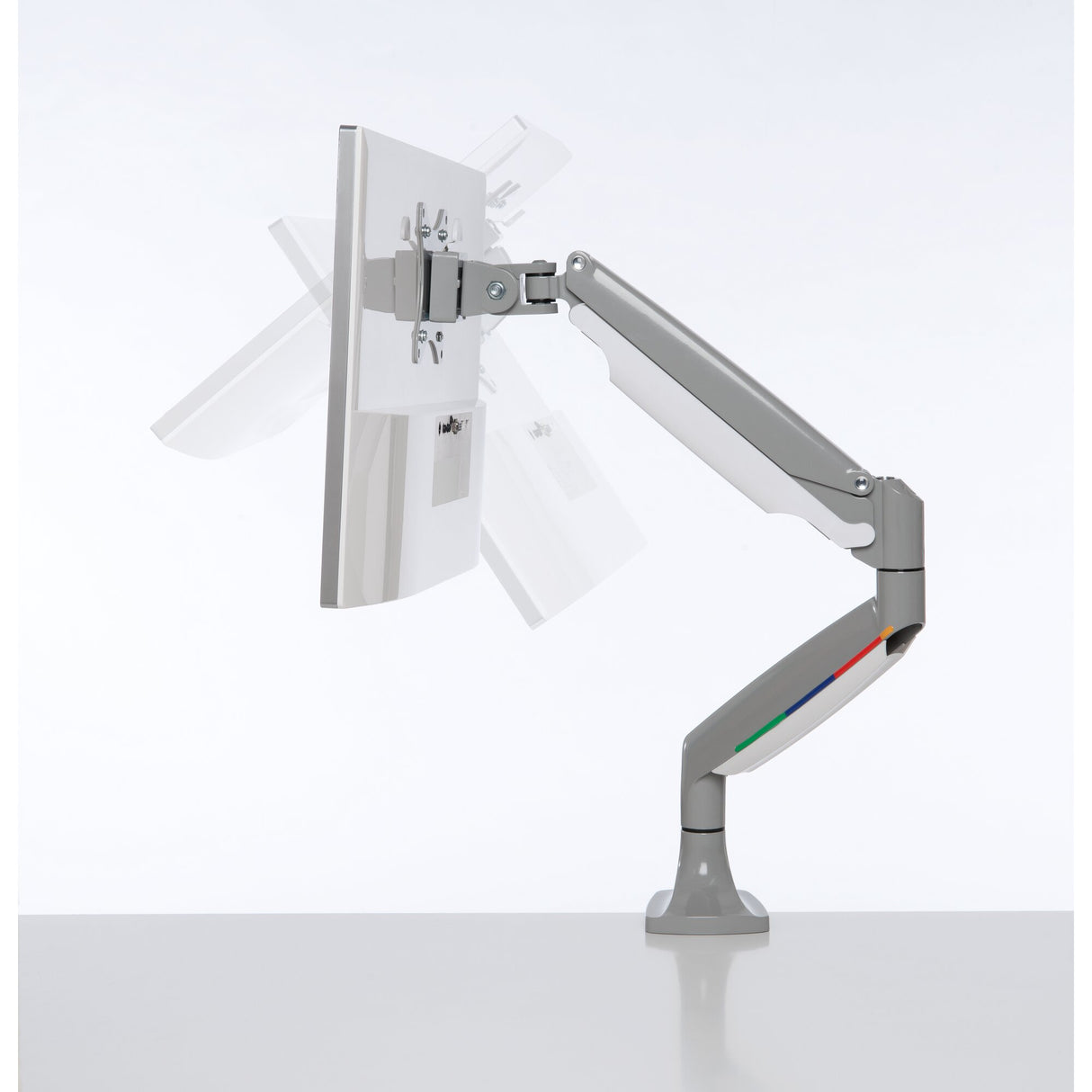 Kensington Brazo SmartFit de altura ajustable con un toque para monitor individual Monitor Gris