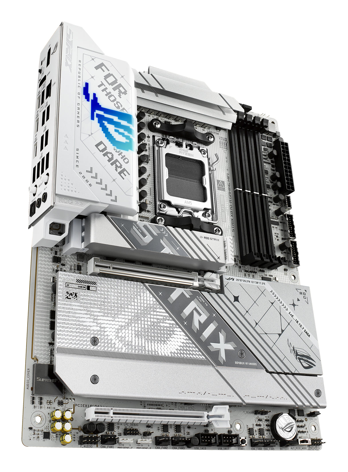 ASUS ROG STRIX X870-A GAMING WIFI placas base AMD Zócalo AM5 Zócalo AM5 DDR5-SDRAM