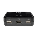 Tripp Lite B032-HUA2 KVM con Cables USB / HD de 2 Puertos con audio y video, Cables y USB para Compartir Periféricos