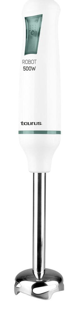 Taurus M91607600 licuadora Batidora de inmersión 500 W Blanco, Función de pulso