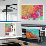 HP Designjet Impresora Z6 Pro de 64 pulgadas, Inyección de tinta térmica, 2400 x 1200 DPI, TIFF