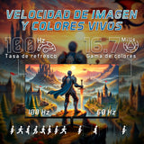 Vorago MGSTG-24 monitor de computadora 61 cm (24") 1920 x 1080 Pixeles Full HD Negro