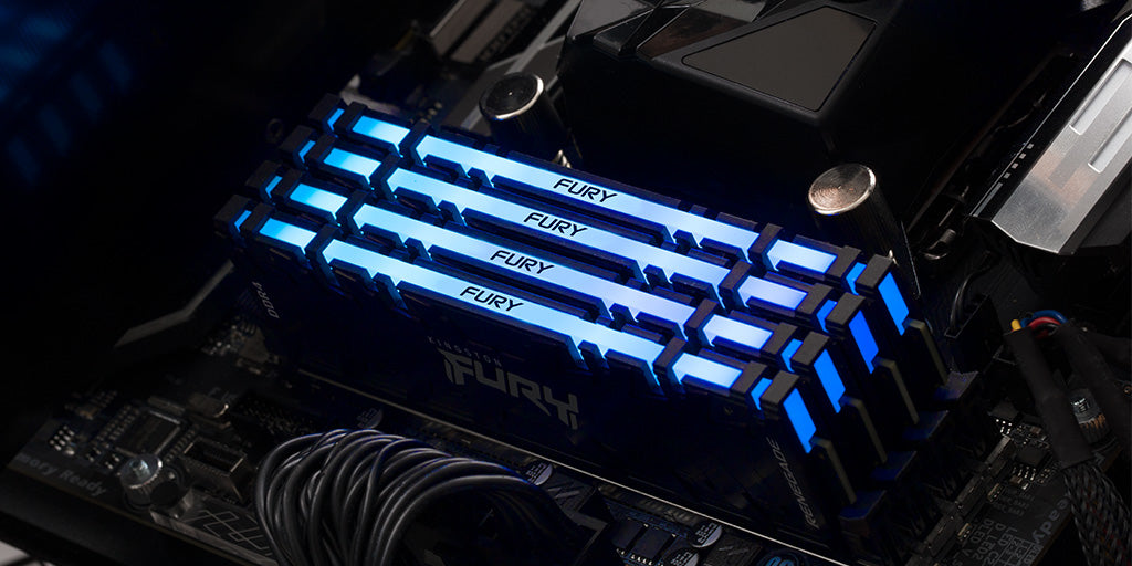 Kingston Technology 32 GB 3600 MT/s DDR4 CL16 DIMM (Kit de 2) 1Gx8 FURY Renegade RGB Memoria RAM 16 32 GB 2 x 16 GB DDR4