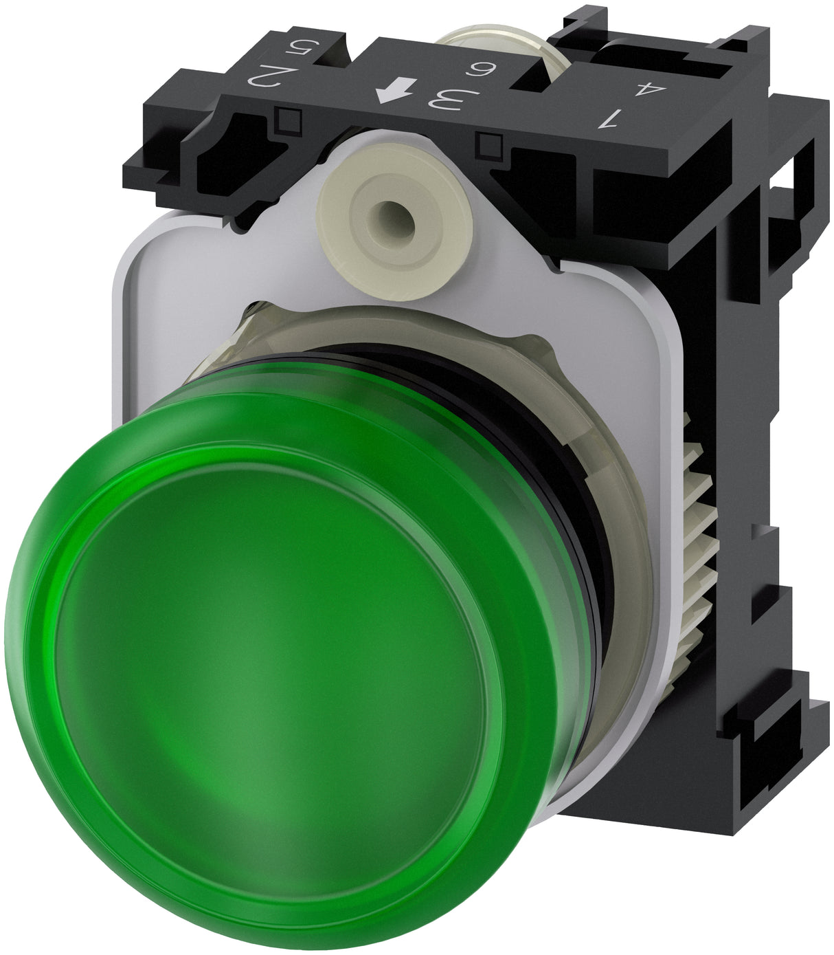 Siemens 3SU1103-6AA40-1AA0 Leuchtmelder 1 St.