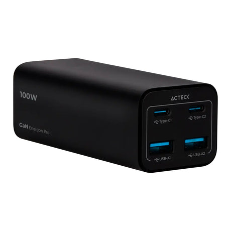 Acteck Energon Mate CE717 Universal Negro Corriente alterna Carga rápida Interior