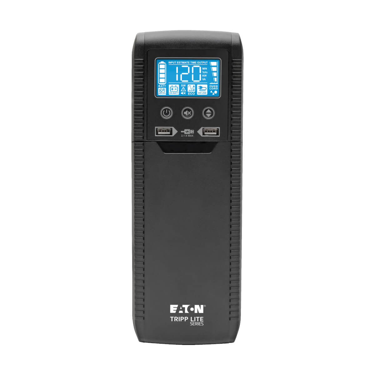 Tripp Lite ECO1500LCD UPS Interactivo con USB y 10 tomacorrientes - 120V, 1440VA, 900W, 50Hz / 60Hz, AVR, Serie ECO, ENE