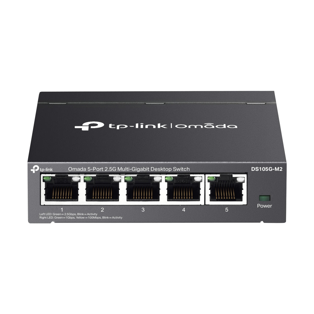 TP-Link Omada DS105G-M2 dispositivo de redes No administrado Si 5 2.5G Ethernet (100/1000/2500)