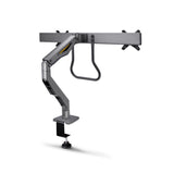 StarTech.com Brazo Soporte de Sobremesa con Travesaño para 2 Monitores - Soporte VESA para Pantallas de 27" - 75x75