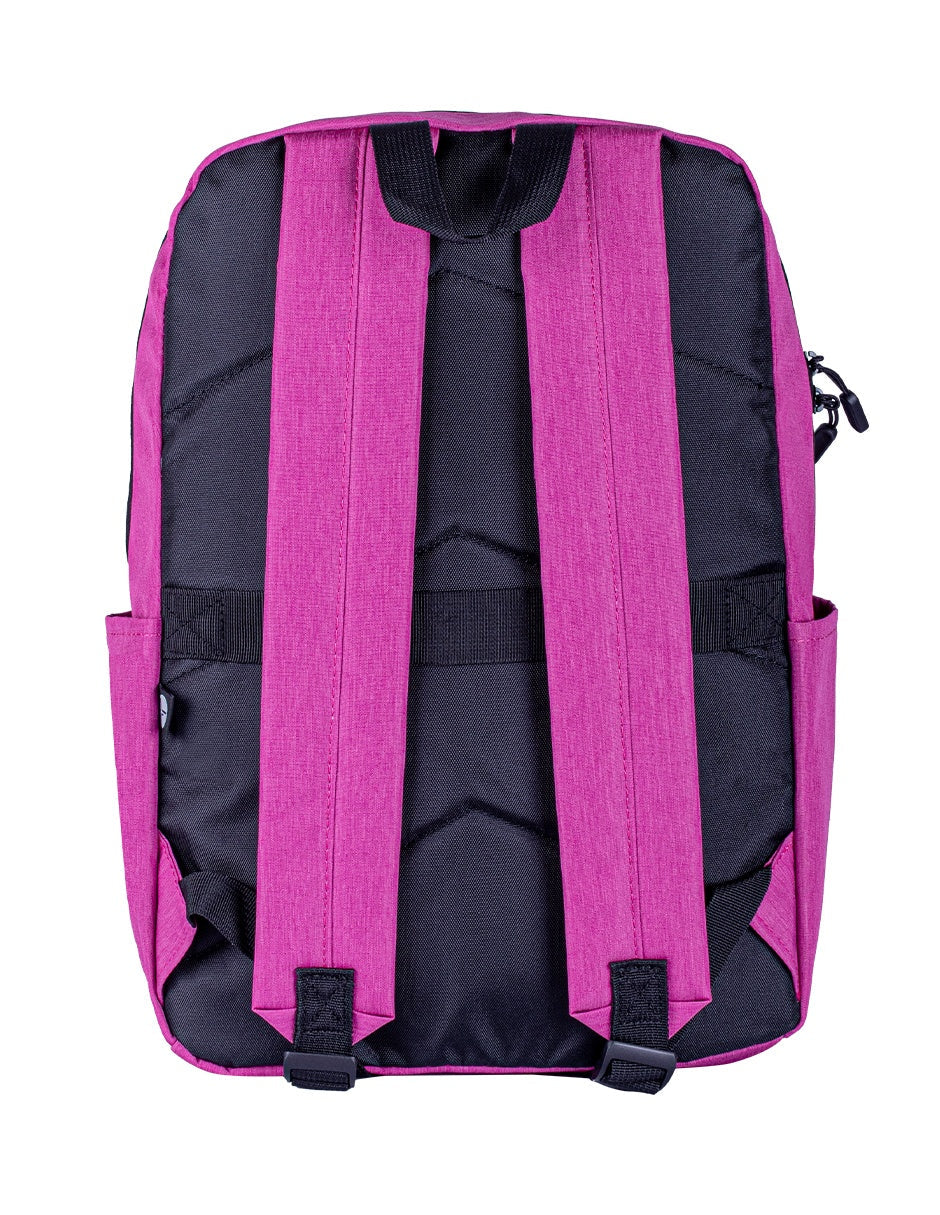 TechZone TZLBP43015B-R mochila Mochila casual Rosa Poliéster, Compartimento del portátil