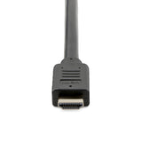 StarTech.com Cable de 15 metros HDMI con ethernet de alta velocidad Activo 4K de 60Hz - Cable HDMI CL2 para Instalación en Pared - Cable UHD Largo Durable - HDR de 18Gbps - Negro Cable 15 m HDMI tipo A (Estándar) HDMI tipo A (Estándar) Macho