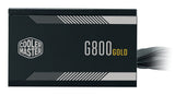 Cooler Master G800 Gold unidad de fuente de alimentación 800 W 24-pines ATX ATX Negro, 100 - 240 V, Activo