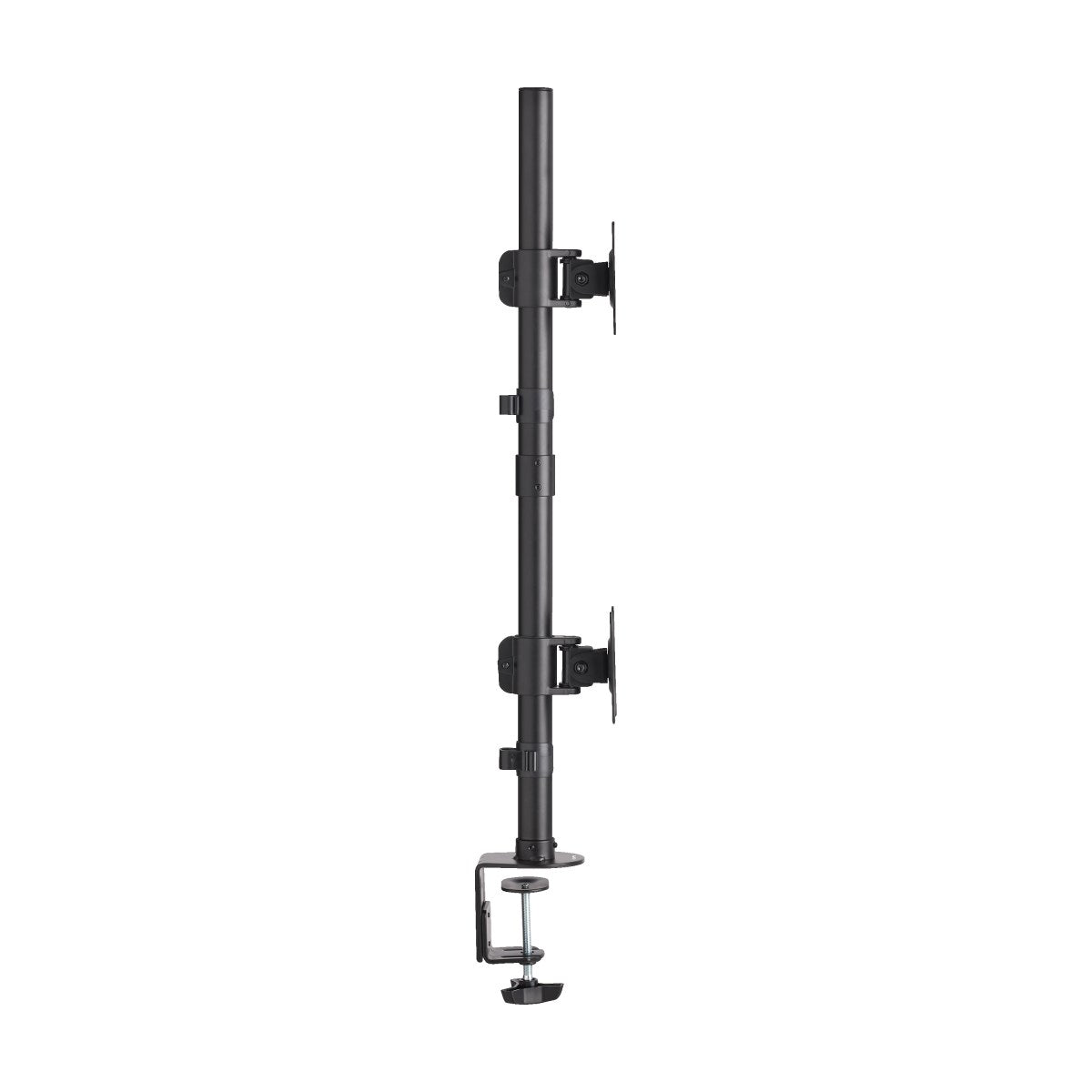 Tripp Lite DDR1527SDC Abrazadera / Soporte de Escritorio Vertical para Doble Pantalla Plana de 15" a 27" Sopor