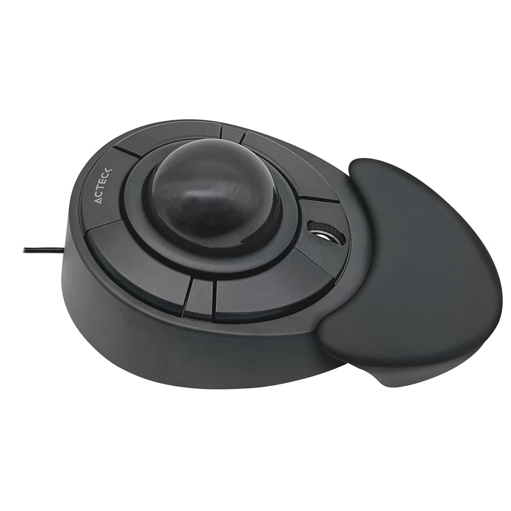 Acteck Virtuos Art X MI787 ratón Universal Ambidiestro USB tipo A Óptico 1600 DPI, Negro