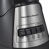 Hamilton Beach 58148-MXR licuadora 1.2 L Batidora de mesa 650 W Negro, Función de pulso, Picahielos