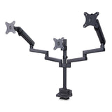 StarTech.com Soporte de Escritorio para 3 Monitores VESA 75x75/100x100 de 27 Pulgadas - Grommet o Abrazadera en C - Ajus