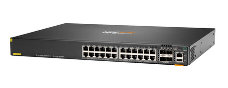 HPE Aruba Networking CX 6200F 24G 4SFP+ Switch, Gestionado, Gigabit Ethernet (10/100/1000), Montaje en rack