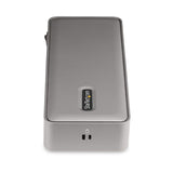 StarTech.com 129N-USBC-KVM-DOCK Bases para portátiles y replicadores de puertos Alámbrico USB 3.2 Gen 2 (3.1 Gen 2) Type