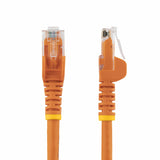 StarTech.com Cable de Red Ethernet Cat6 Snagless de 3m Naranja - Cable Patch RJ45 UTP Cables de red 3 m Cat6 RoHS