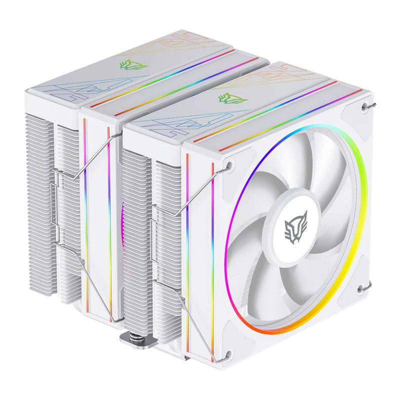 Balam Rush Heliux Pro HEX70 Procesador Enfriador de aire 12 cm Blanco, 600 RPM, 2200 RPM